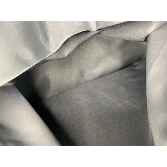 TUMI Nylon Tote Bag Laptop Travel Bag Gray Double Handles Zip Pockets Women's L - Picture 10 of 13